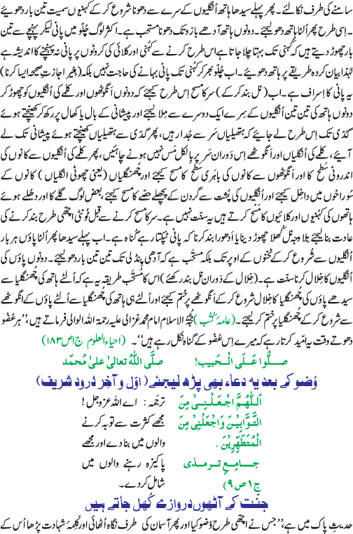 wazu ka farz in urdu pdf free